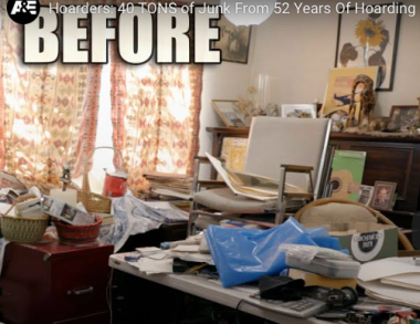 See what Tim has accumulated after 52 years of hoarding!